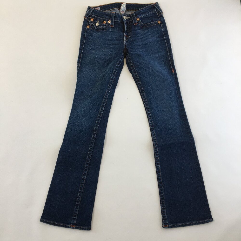 True Religion Becky Traditional Rise Boot Cut Jeans 27